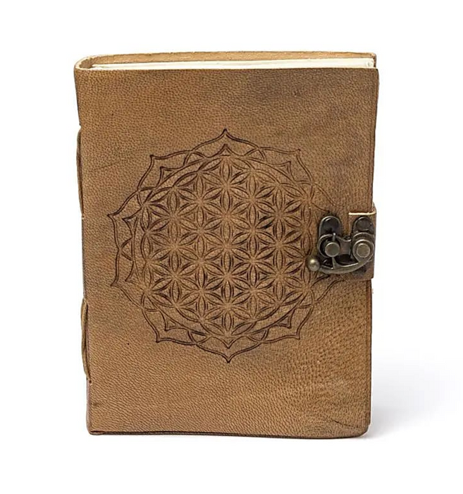 Keinonahkakantinen muistikirja-erilaisia