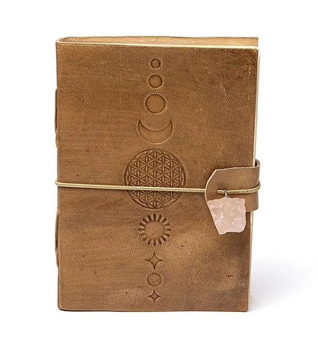 Keinonahkakantinen muistikirja-erilaisia