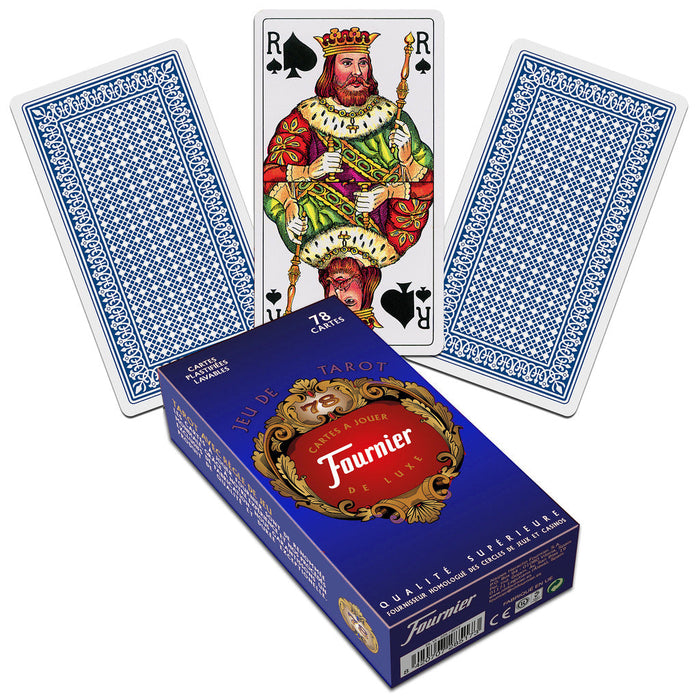 French Tarot cards (Blue)- pelikortit Fournier