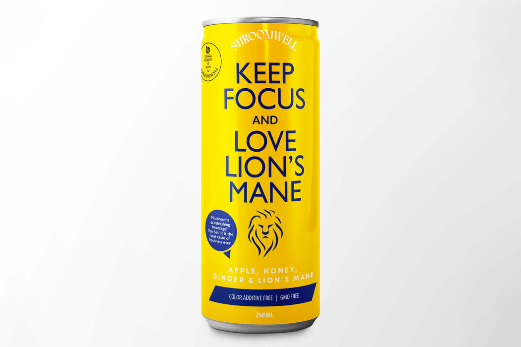Lion’s Mane Focus – Toiminnallinen juoma - Shroomwell