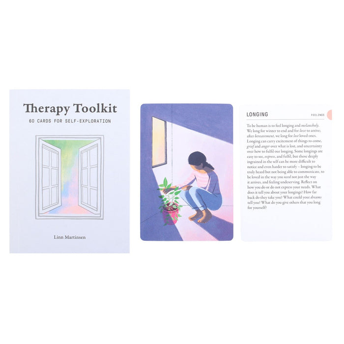 Therapy Toolkit: Sixty Cards for Self-Exploration - Linn Martinsen, Cindy Kang