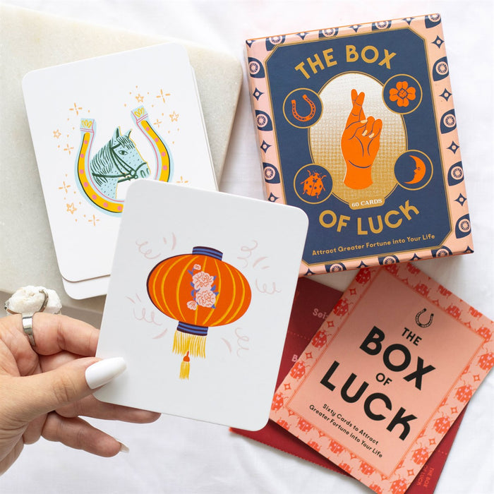 The Box of Luck: 60 Cards to Attract Greater Fortune into Your Life - Grace Paul, Camilla Perkins