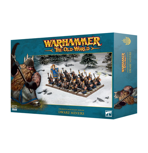 Whtow Dwarfen Mountain Holds Dwarf Miners - Warhammer