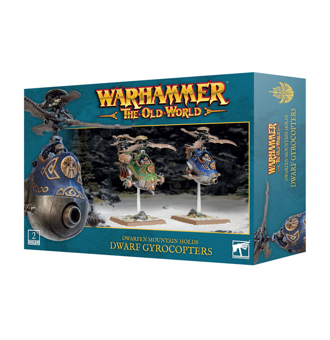 Whtow Dwarfen Mountain Holds Dwarf Gyrocopters - Warhammer