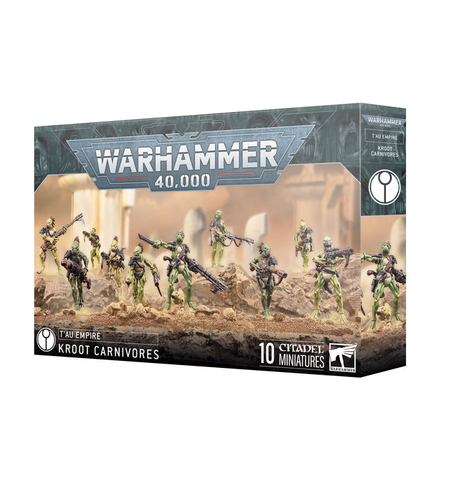 T'Au Empire: Kroot Carnivores - Warhammer