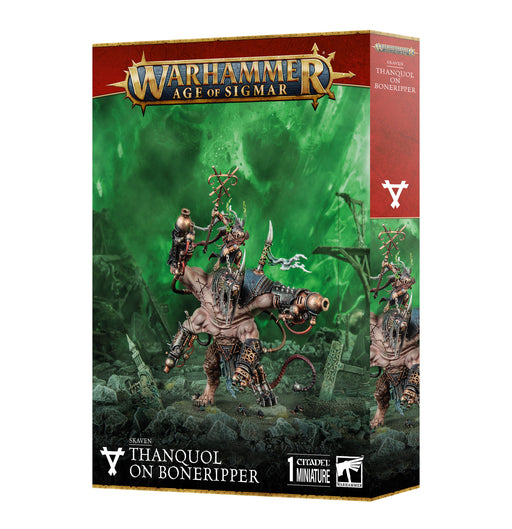 Age of Sigmar Skaven Thankquol On Boneripper - Warhammer