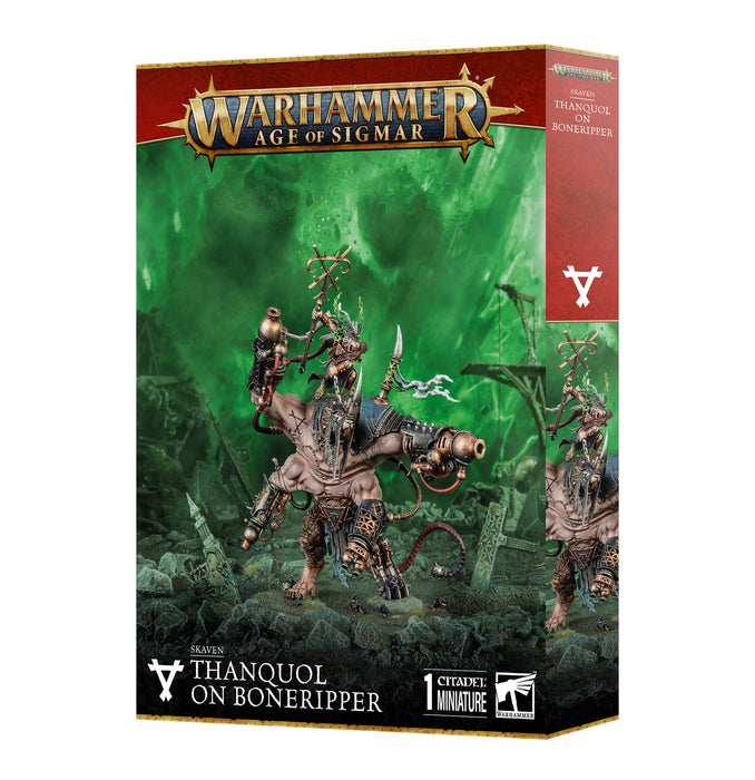 Age of Sigmar Skaven Thankquol On Boneripper - Warhammer