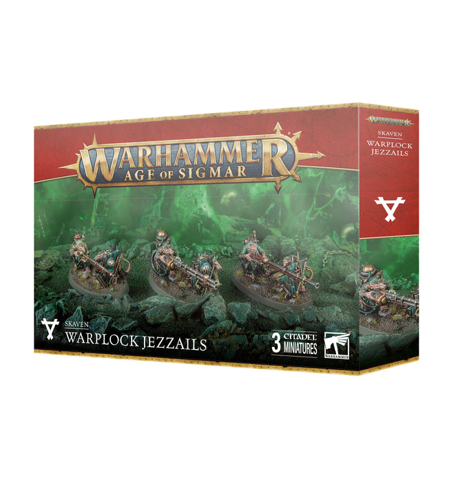 Age of Sigmar Skaven Warplock Jezzails - Warhammer