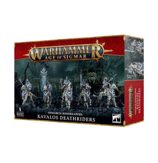 Ossiarch Bonereapers Kavalos Deathriders - Warhammer