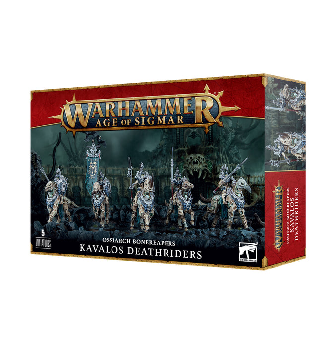 Ossiarch Bonereapers Kavalos Deathriders - Warhammer
