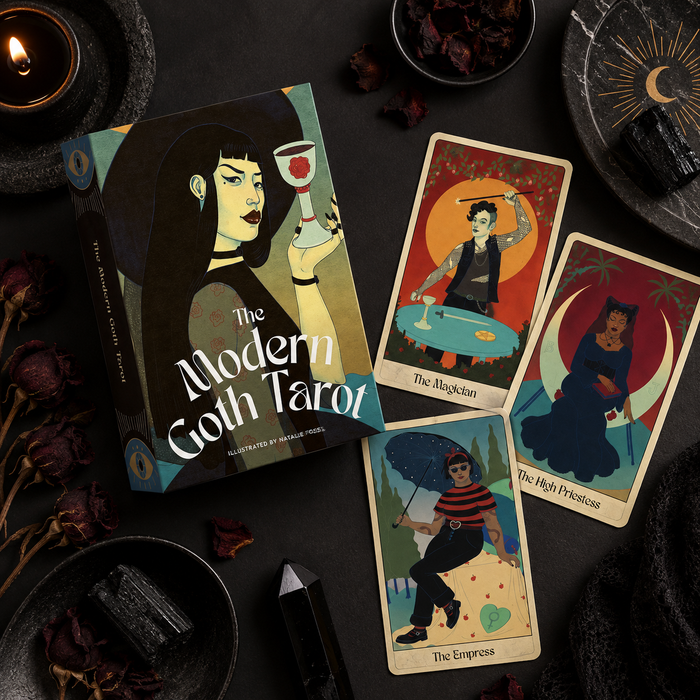 The Modern Goth Tarot Deckcard and handbook - Stephen Baird, Natalie Foss