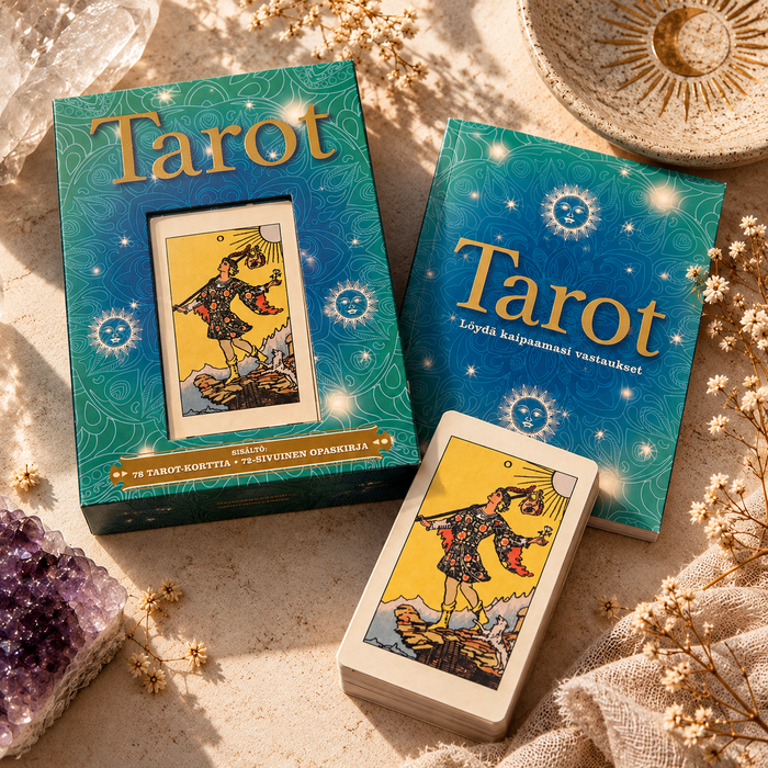Tarot - tarotkortit ja suomenkielinen opaskirja - Bobby Newlyn-Jones, A.E.Waite