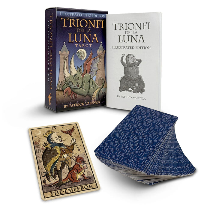 Trionfi della Luna Tarot Illustrated Pips Edition - Patrick Valenza