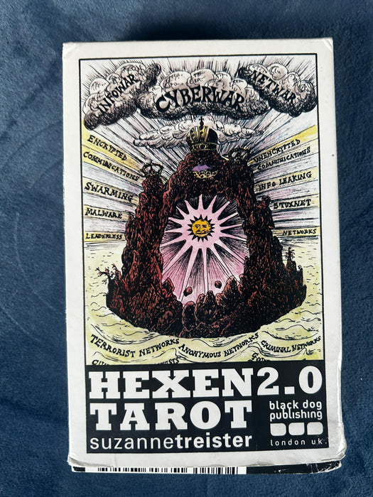 HEXEN 2.0 Tarot - Suzanne Treister (OOP, RARE COLLECTIBLE)(Preloved used käytetty)