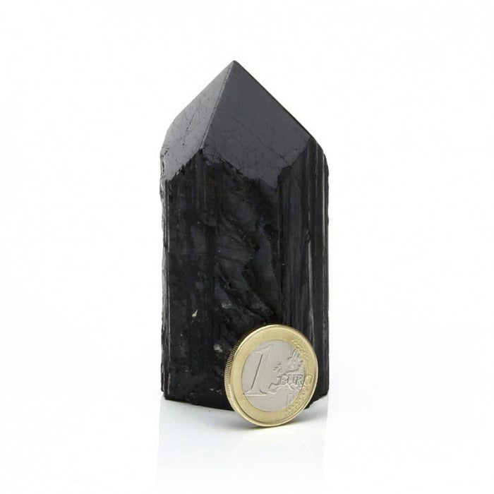 Puolikiillotettu musta turmaliinikärki