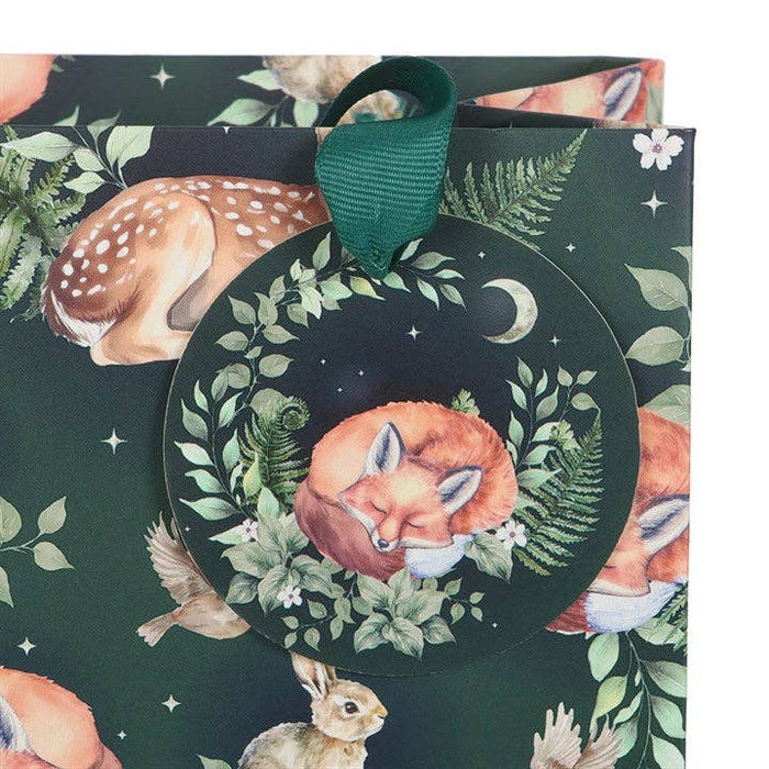 Fawn and Friends Forest Animal Print Lahjakassi 23cm