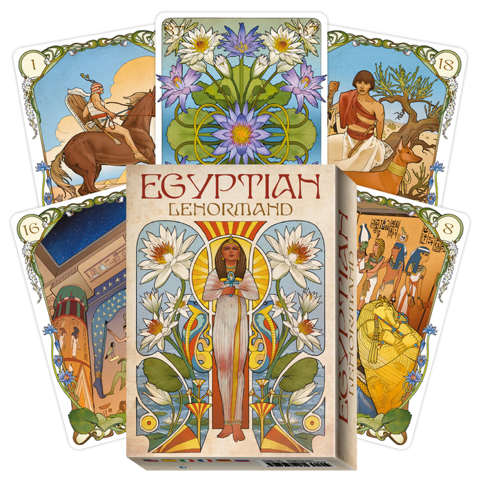 Egyptian Lenormand Oracle Cards - Giulia Massaglia