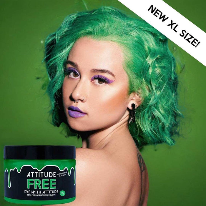 Free UV Green Hiusväri- vegaaninen, eläinkokeeton - Attitude Hair Dye