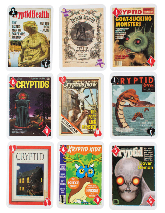 Cryptid Playing Card Set - Todd Alcott