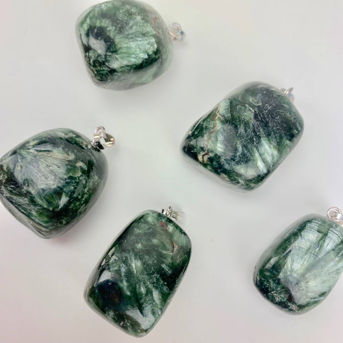 Seraphinite pendant