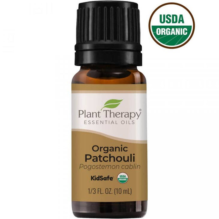 Organic Patchouli eteerinen öljy 10ml - Plant Therapy