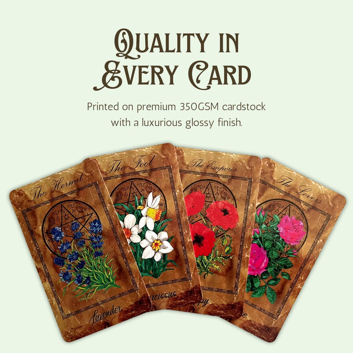 The Enchanted Flowers Tarot & Guide - Vera Petruk