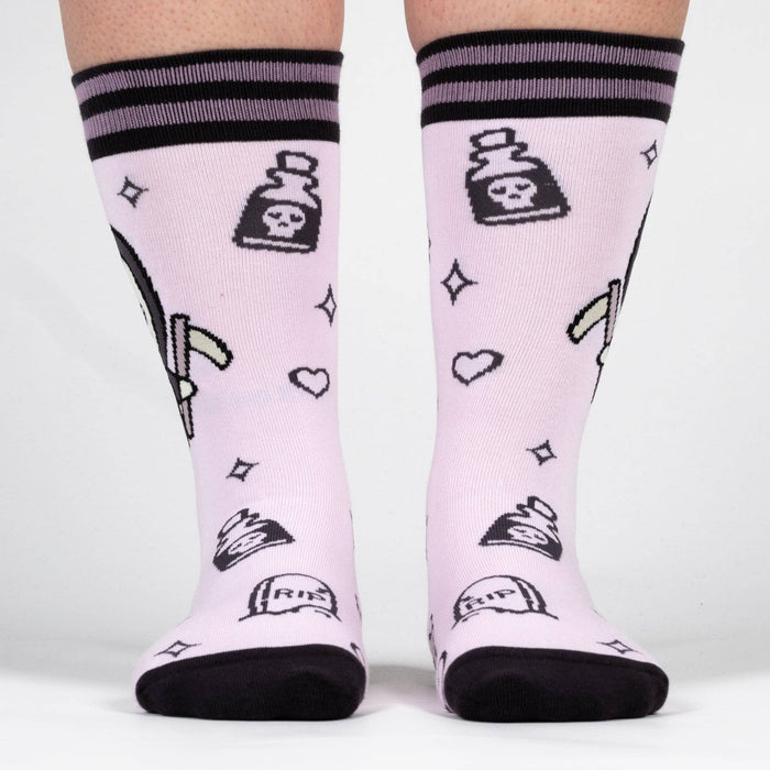 Pastel Goth Grim Reaper -sukat  - FootClothes