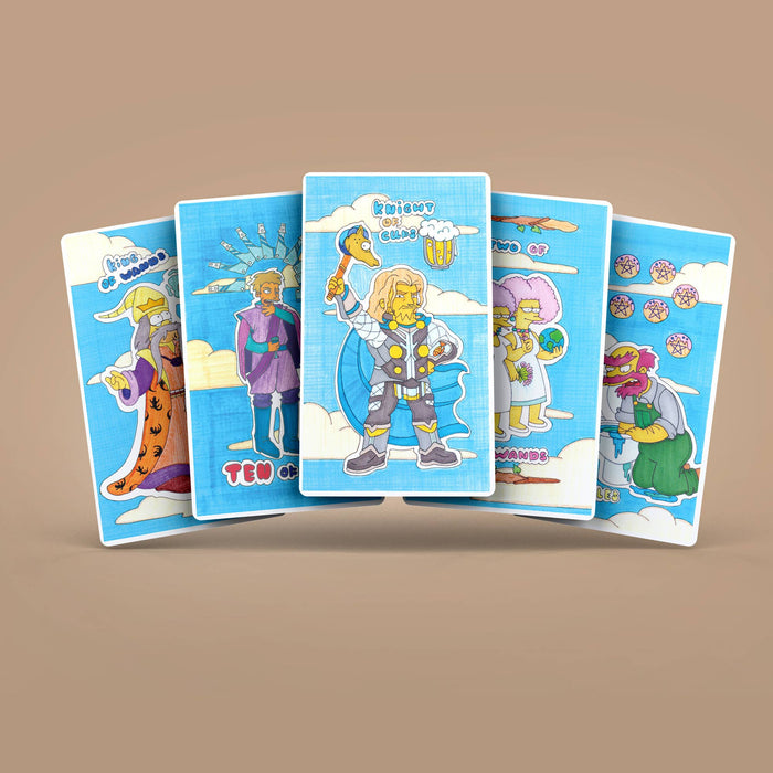 The Simpsons Tarot 78+2 Extra Cards - Dark Synevyr