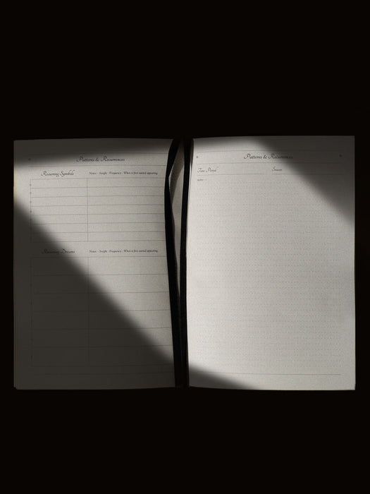Sacred Dreams Journal, Black Linen Edition II - St Soleil