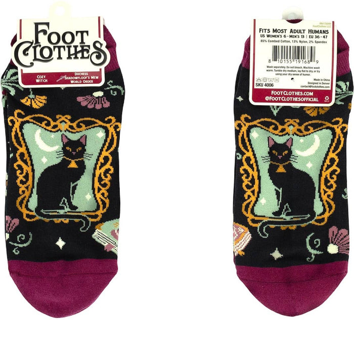 Duchess Shadowfloof's Mew World Ankle Socks - nilkkasukat - FootClothes