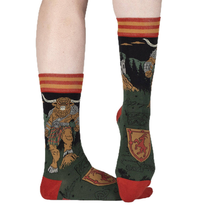Highland Cow Exe-coo-tioner sukat - FootClothes