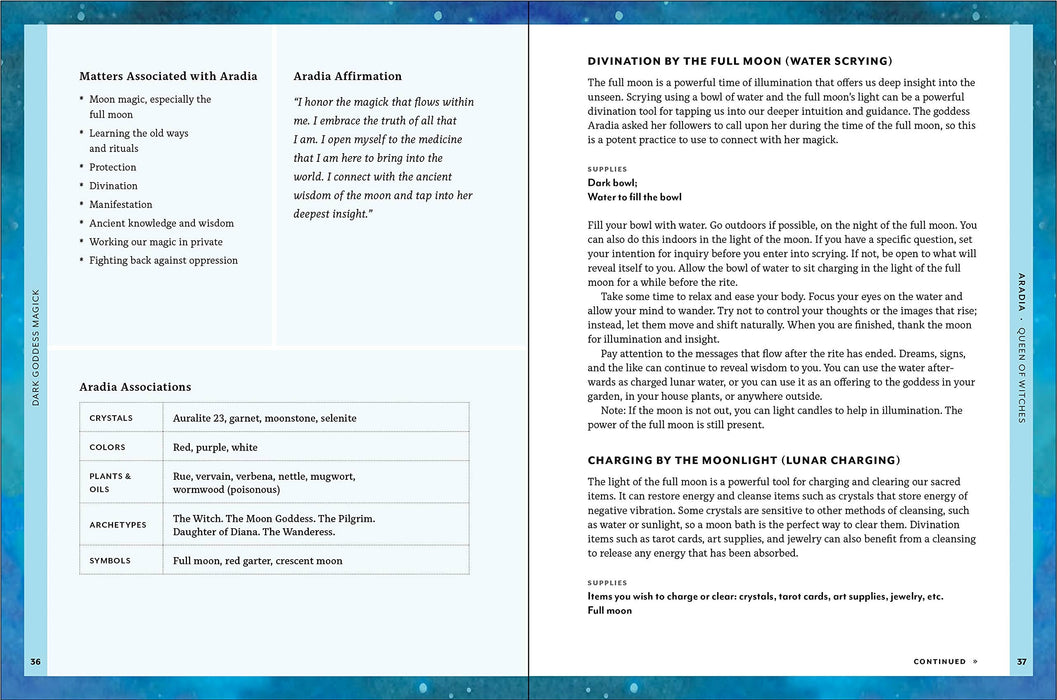 Dark Goddess Magick: Spells to Reclaim Your Feminine Fire - Ara Campbell