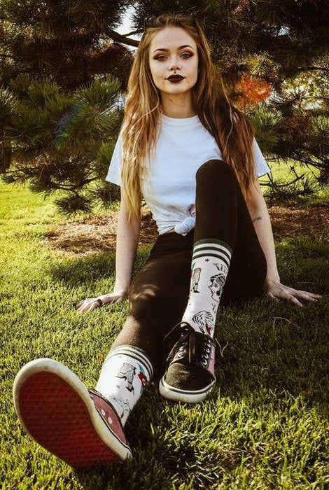 Tattooed Lady Socks - FootClothes