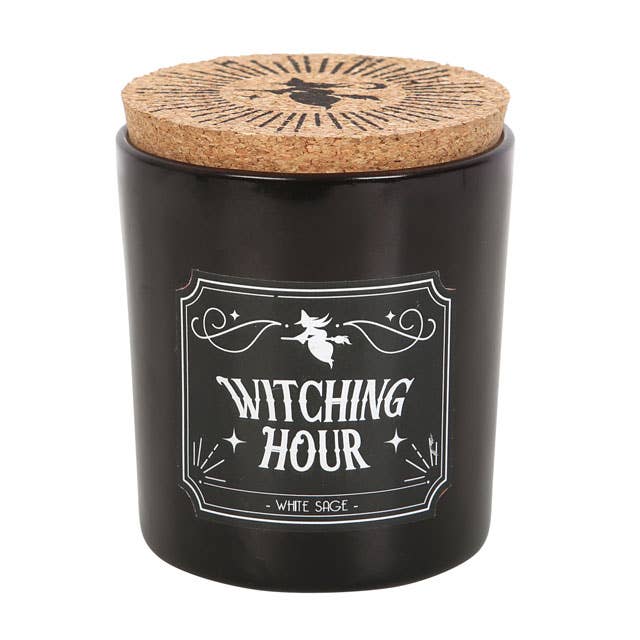 Witching Hour White Sage Gothic tuoksukynttilä