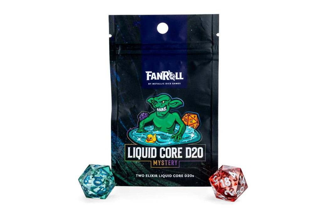 Misfit Liquid Core D20 - 2 kappaleen yllätyspakkaus - Fanroll