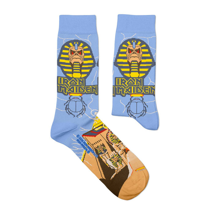 Iron Maiden Powerslave sukat – Sock Affairs