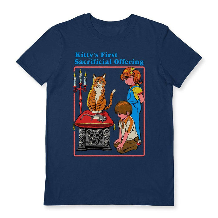 Steven Rhodes (Kittyâ€™s First Offering) Navy Unisex T-Shirt