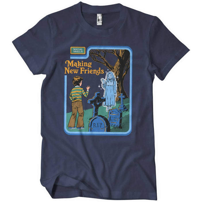 T-Shirt „Making New Friends“ – Steven Rhodes