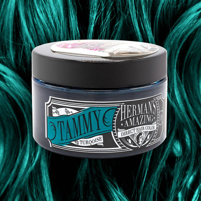 Tammy Turquoise Vegan Semi-Permanent Hair Color - Herman's Amazing