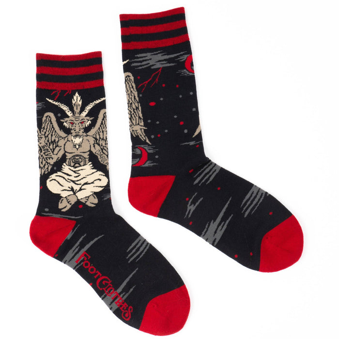 Evil AF Baphomet -sukat  - FootClothes
