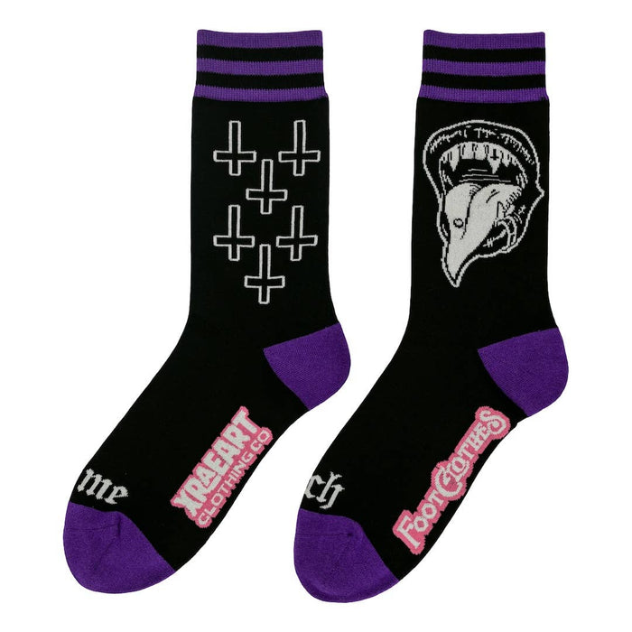 Bite Me Bitch Crew Socks - sukat - FootClothes