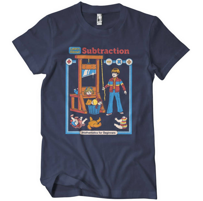 Learn About Subtraction T-Shirt - Steven Rhodes