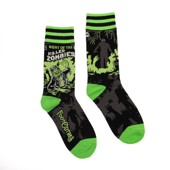 Night of the Killer Zombies sukat - FootClothes