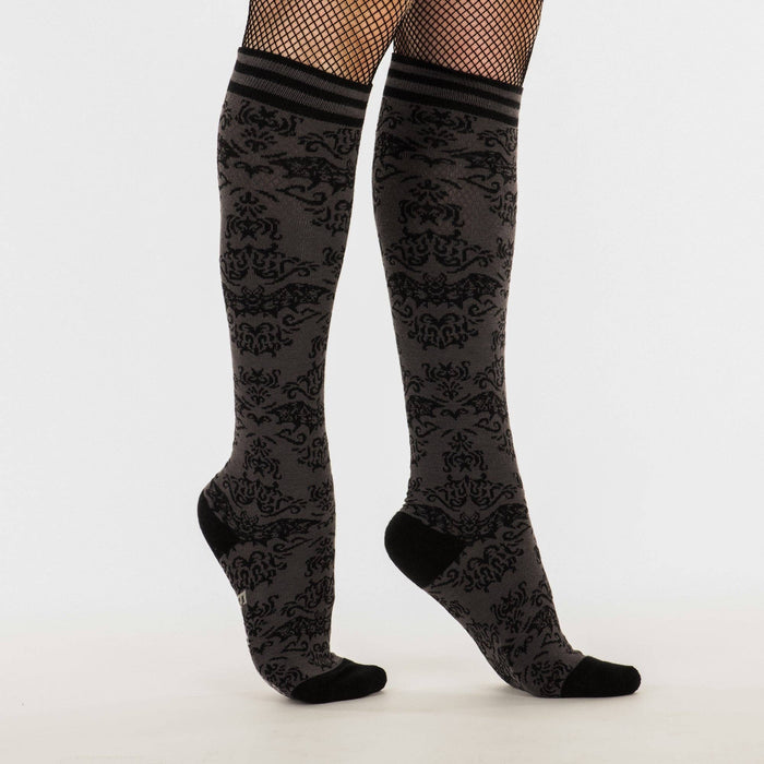 Bat Damask polvisukat - FootClothes