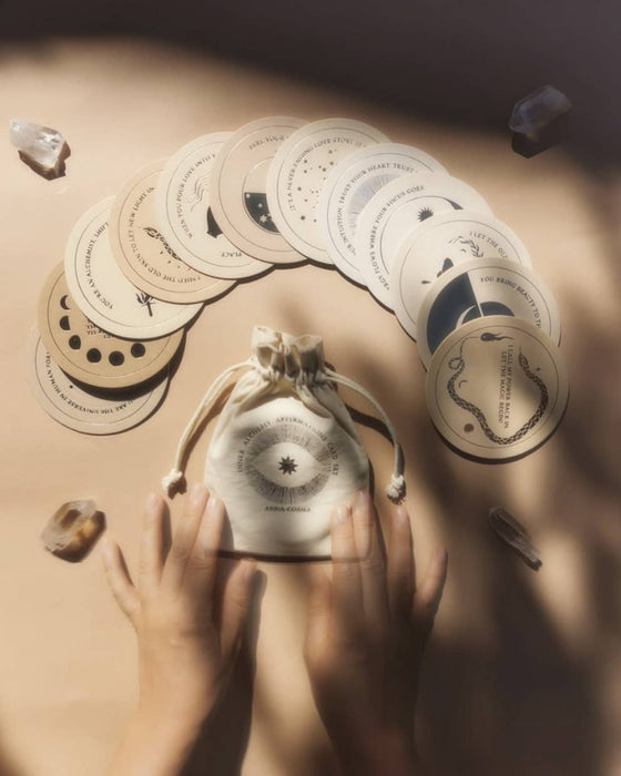 INNER ALCHEMY AFFIRMATIONS - CARD SET - DECK - GOLD EDITION