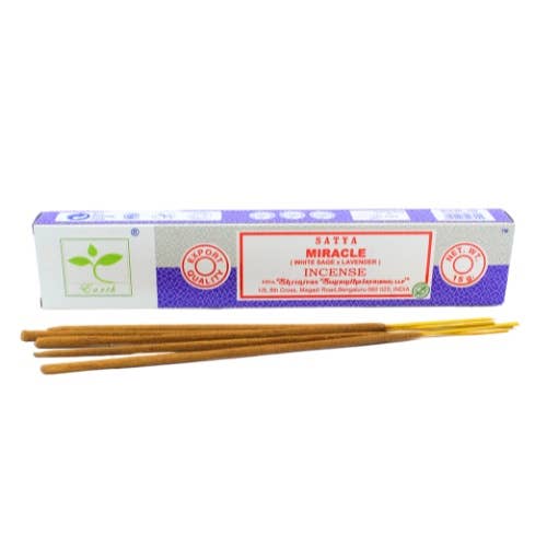 Earth Satya Miracle suitsuketikku 15 g – Satya