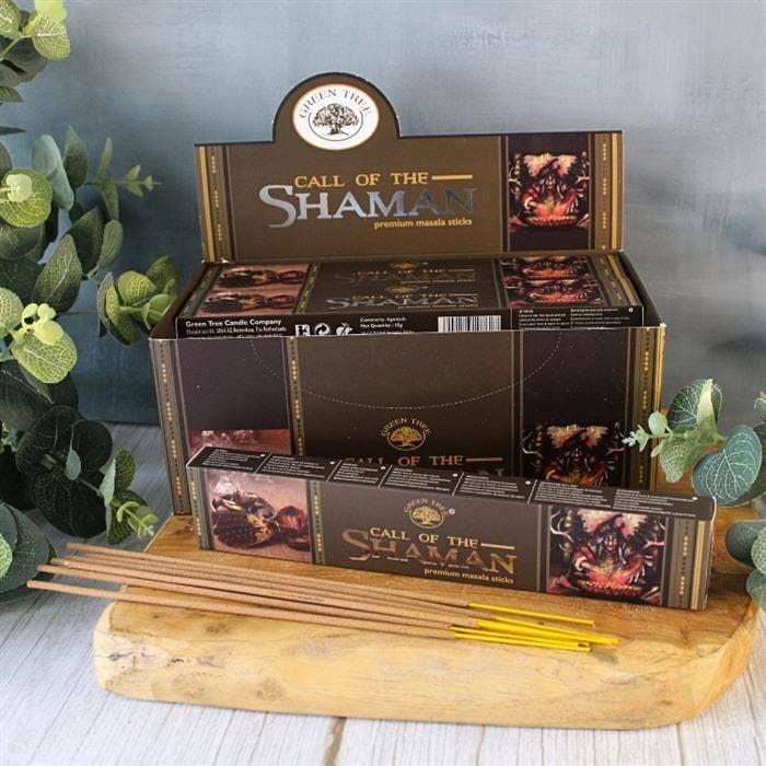 Green Tree Natural Masala Call of the Shaman Incense 15 Gram