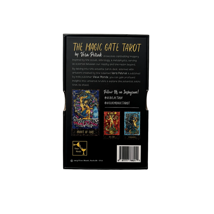 The Magic Gate Tarot by Vera Petruk | Guidebook included |