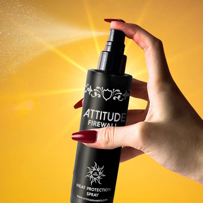 Firewall Heat Protection Spray – lämpösuojasuihke UV-suojalla - Attitude Hair Dye