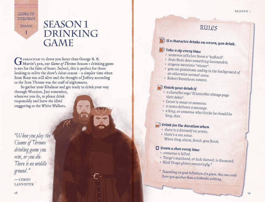 Gin of Thrones: Drinks & Games Inspired by Westeros